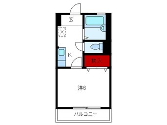 間取図 セジュール諏訪山