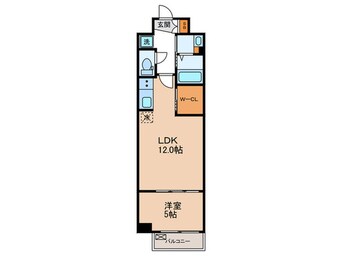 間取図 スワンズ京都東寺ガーデン(201)