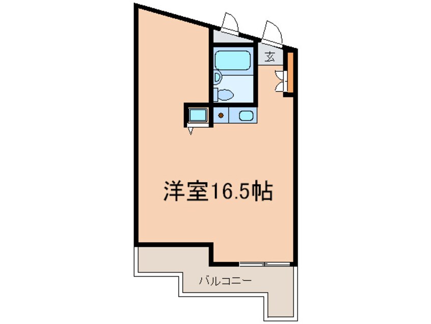 間取図 フロ－レンス夙川