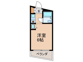 間取図 フロ－レンス夙川