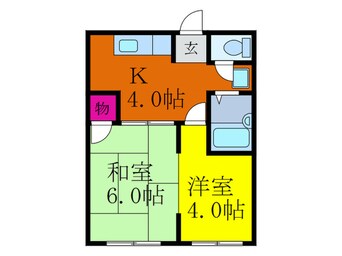 間取図 オプス正雀