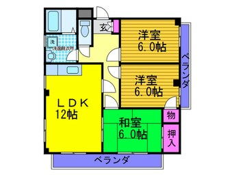 間取図 池田ハイツ