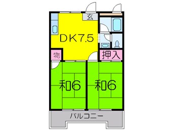 間取図 旭ガーデンハイツ