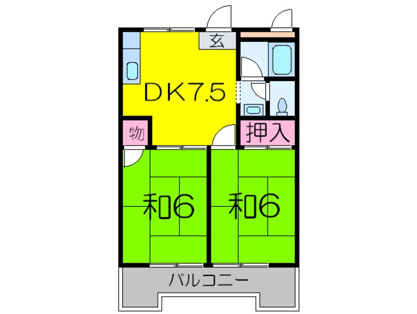 間取図 旭ガーデンハイツ