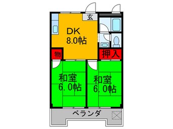 間取図 旭ガーデンハイツ