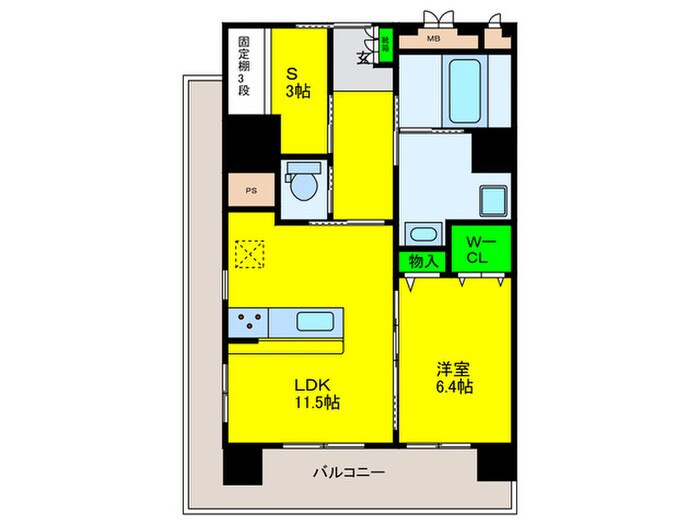 間取り図 ﾏｽﾀｰｽﾞﾏﾝｼｮﾝひまわり