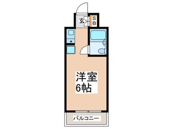 間取図 ラパンジ－ル九条