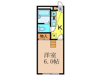 間取図 レオパレス丸美