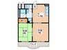 ＮＪマンション本町 2Kの間取り