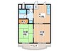 ＮＪマンション本町 2Kの間取り
