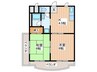 ＮＪマンション本町 2Kの間取り