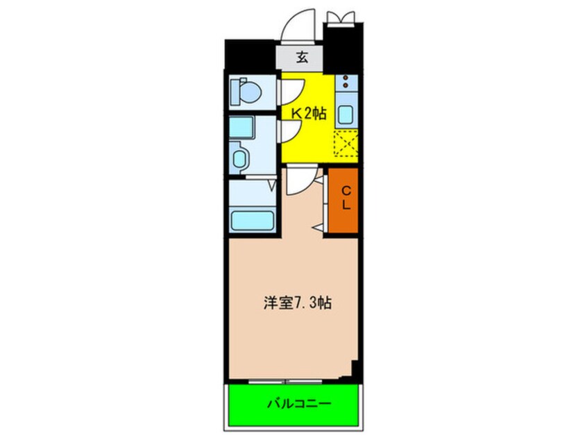 間取図 ﾚｼﾞｭｰﾙｱｯｼｭ神戸ｸﾞﾗﾝﾌｨｰﾙ