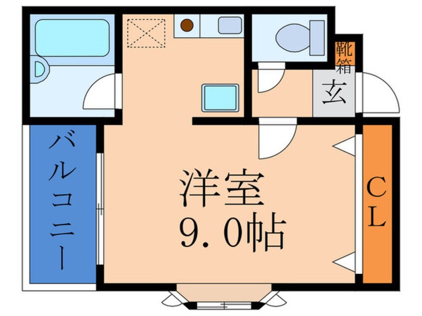 間取図 ﾘﾍﾞﾗﾙ２１