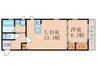 ネクスト伏見 1LDKの間取り