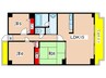 アメニティ双ヶ丘 3LDKの間取り