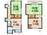 高丸7丁目戸建 3DKの間取り