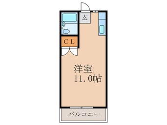 間取図 第二ハイツ上野