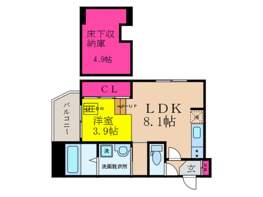 間取図 ハーモニーテラス東御旅町