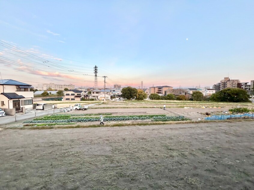 室内からの展望 フラット松江