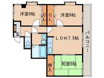 間取図 レジェンド川添