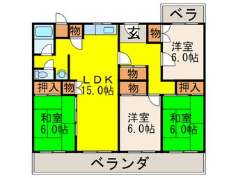 間取図 第２スカ－ルハイツ