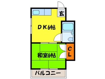 間取図 すみれプラザ長堂