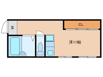 間取図 山科マンション