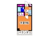 エストラビラ 1Kの間取り