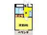 エストラビラ 1Kの間取り