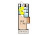 Ｌｕｘｅ新大阪Ⅰ 1Kの間取り