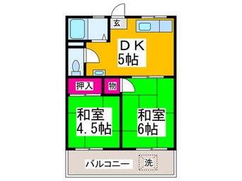 間取図 山内ハイツ
