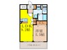 Ｌｕｘｅ新大阪Ⅱ 1LDKの間取り