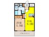 Ｌｕｘｅ新大阪Ⅱ 1DKの間取り