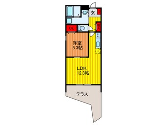 間取図 ジュネス大和田