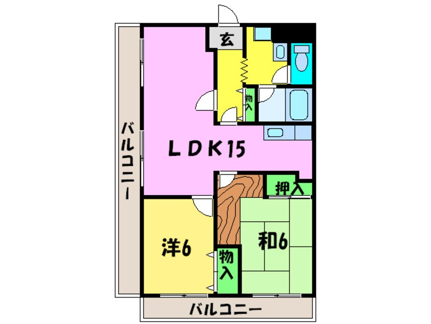 間取図 アーベインコート