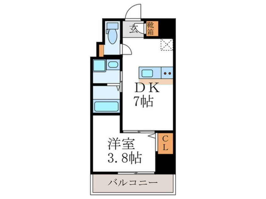 間取図 ウインズコート京都西陣