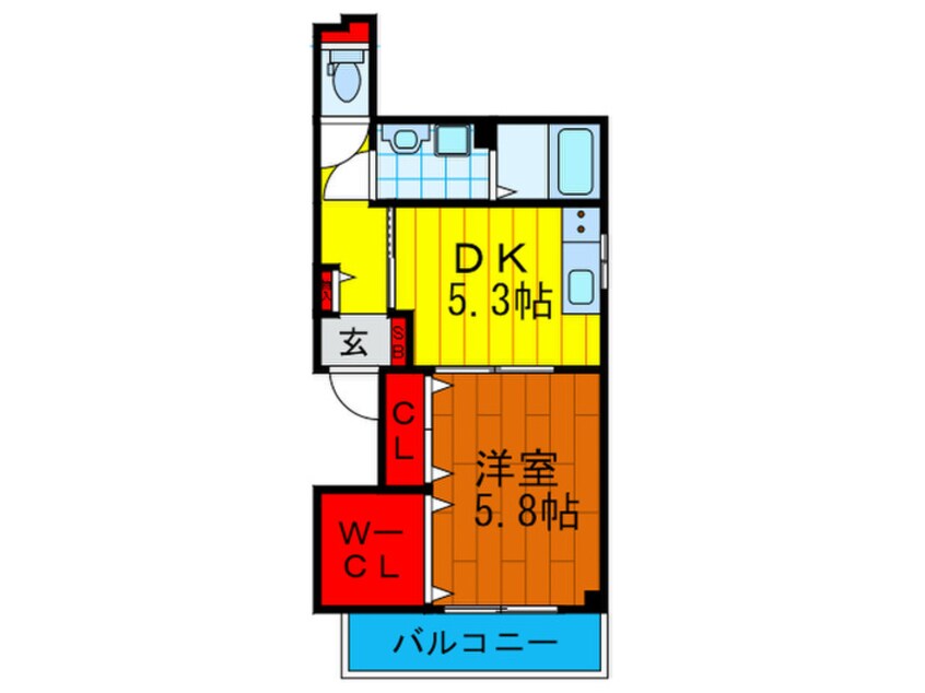 間取図 サンセールⅦ