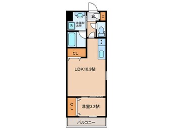 間取図 ステラウッド古市Ⅱ