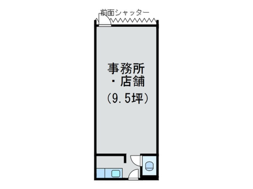 間取図 鷹殿ビル