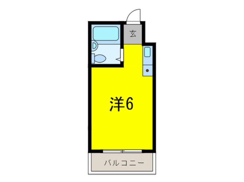 間取図 甲南第二本山ハイム（306）