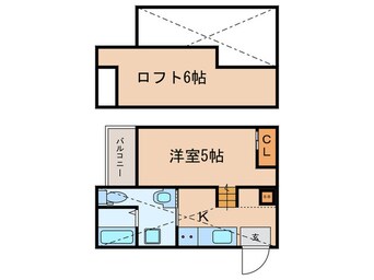 間取図 リーフコート桃山