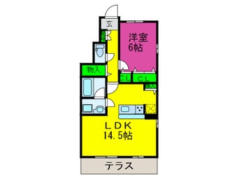 間取図 メゾンあすか