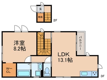 間取図 ウッディ東福寺