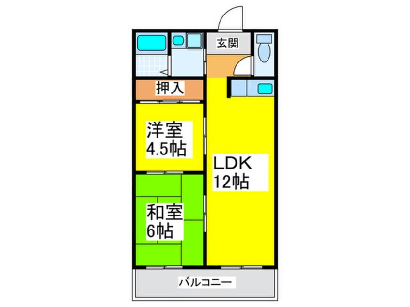 間取図 東栄マンション