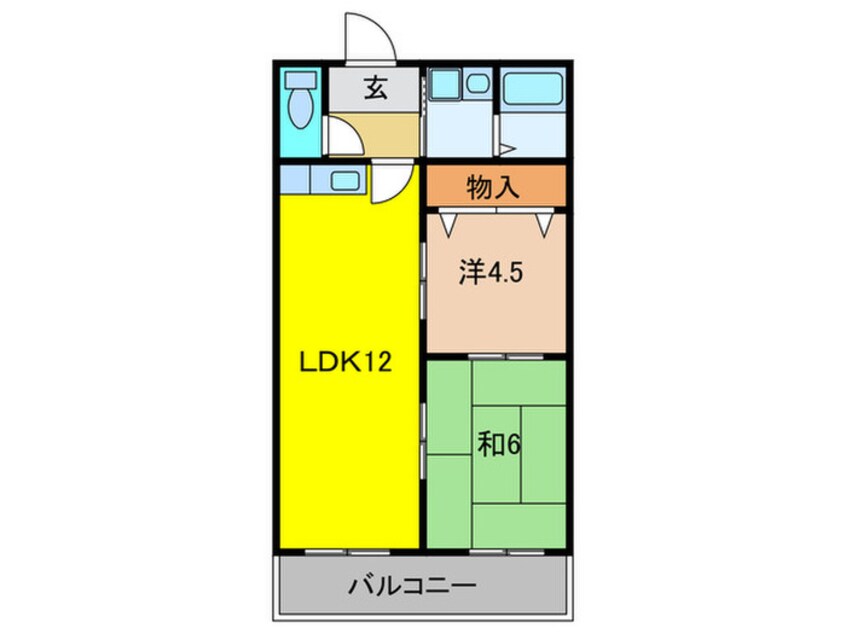 間取図 東栄マンション