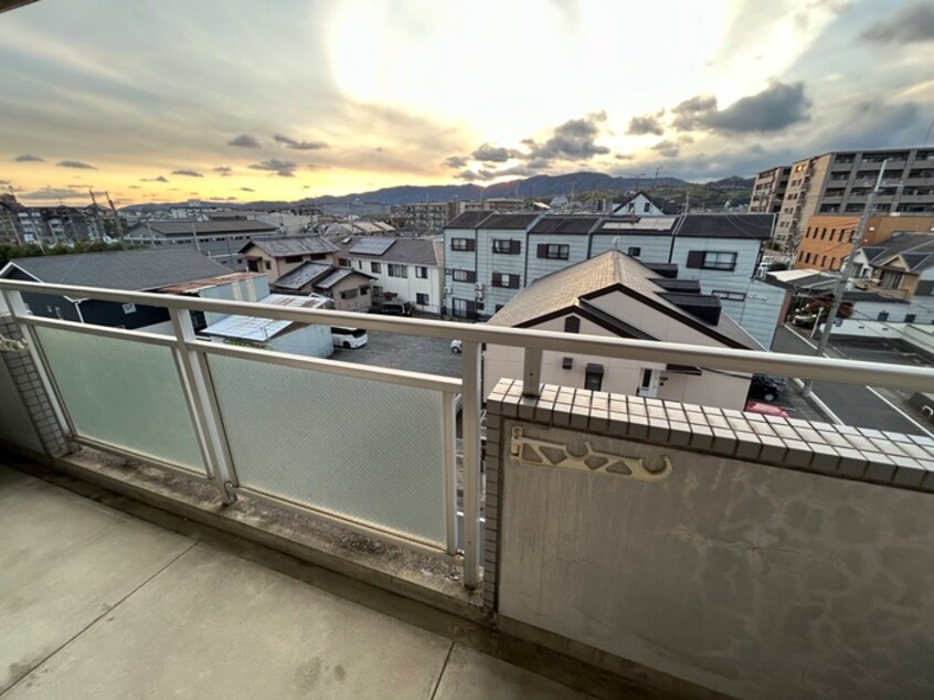 室内からの展望 エクセルコ－ト桂