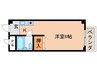 ハウスウェスト 1Kの間取り