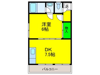 間取図 亀井ハイツ