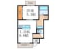 COCOシャカ堂 1LDKの間取り