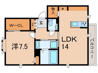 間取図 DAIKENN武庫之荘ⅡｳﾞｪｽﾄＧ